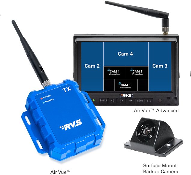 Get Seamless Visibility Across Trailer Fleets with Air Vue Backup Camera 
